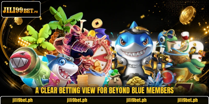 A clear betting view for Beyond Blue members A clear betting view for Beyond Blue members