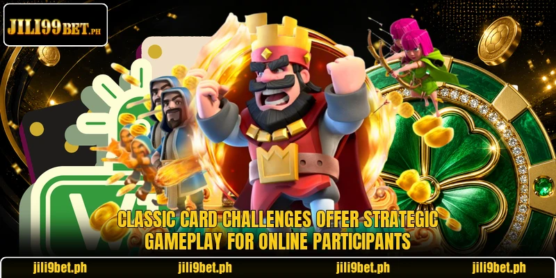 Classic card challenges offer strategic gameplay for online participants