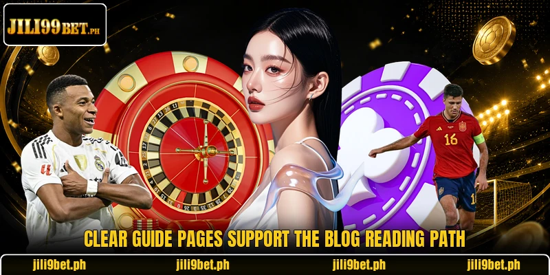 Clear guide pages support the blog reading path Clear guide pages support the blog reading path