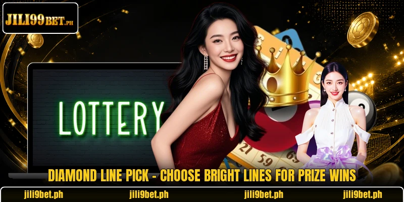 Diamond Line Pick - Choose Bright Lines For Prize Wins