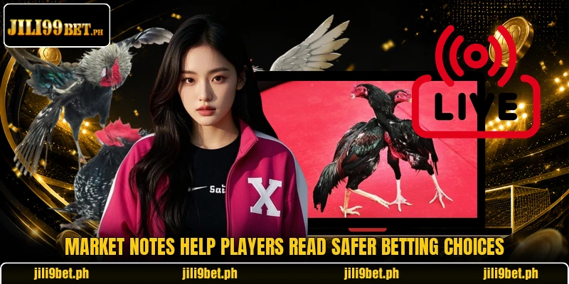 Market notes help players read safer betting choices