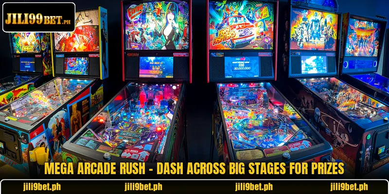 Mega Arcade Rush - Dash Across Big Stages For Prizes