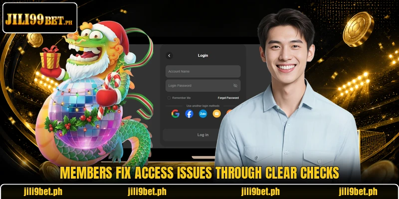 Members fix access issues through clear checks