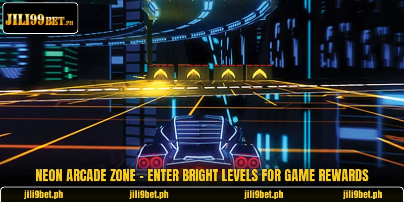 Neon Arcade Zone - Enter Bright Levels For Game Rewards