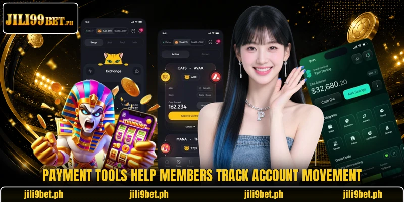 Payment tools help members track account movement